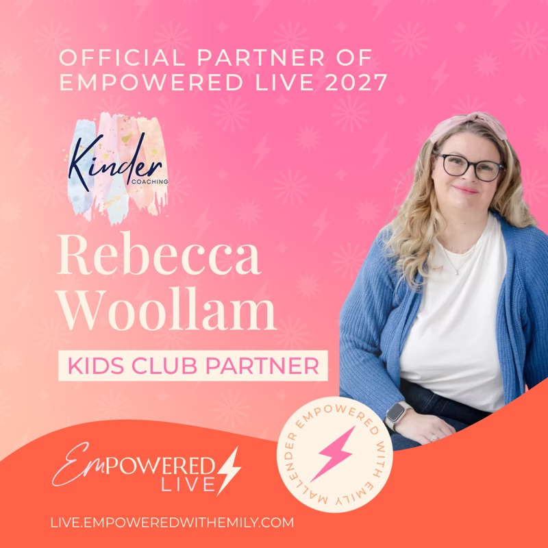 Kinder Coaching, EMpowered Kids Club Partner of EMpowered Live 2027